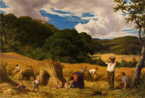 William Linnell, Cornfield in Surrey