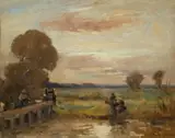 John Muirhead, Water Meadows (possibly the Ouse between St Ives and Huntingdon)