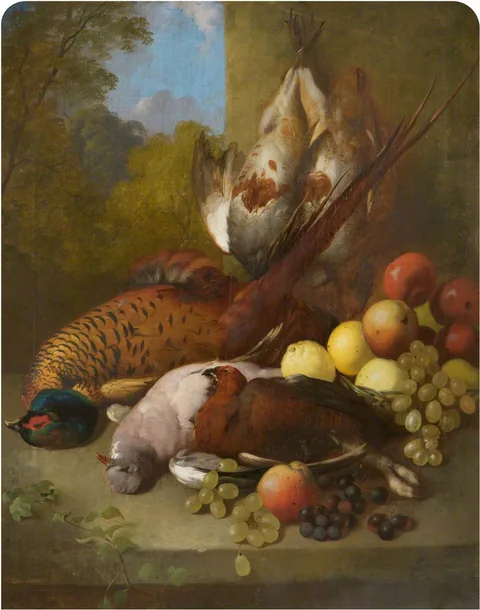 William Gillard, Still Life with Game and Fruit