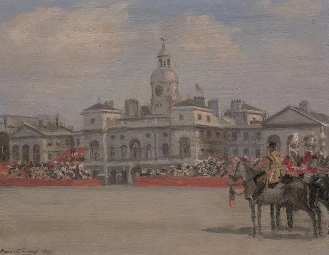 Bernhard Sickert, Trooping the Colour