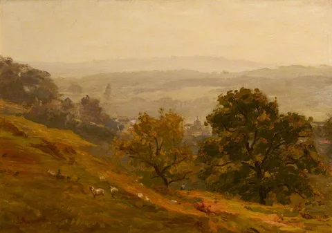 James Aumonier, A Misty Morning