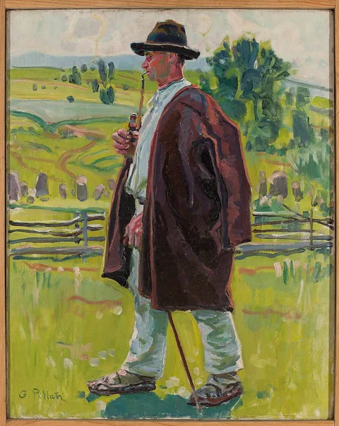 Gustaw Pillati, Study of a Highlander
