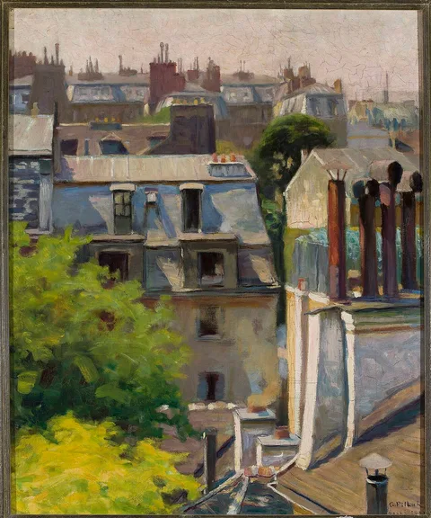 Gustaw Pillati, Roofs of Paris