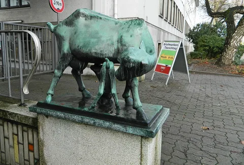 Karl Opfermann, Ziegen (2teilig)