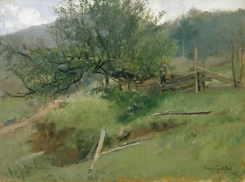 Franz Gräßel, Meadow Slope (Lautenbach)