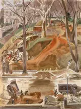 Mitchell Jamieson, Excavation at the White House