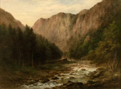 William Ward Gill, The Pass of Aberglaslyn