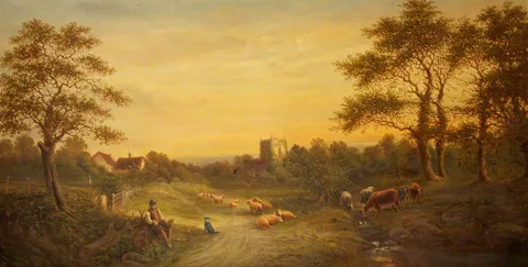 Henry Harris, Tired; The Shadows are Lengthening