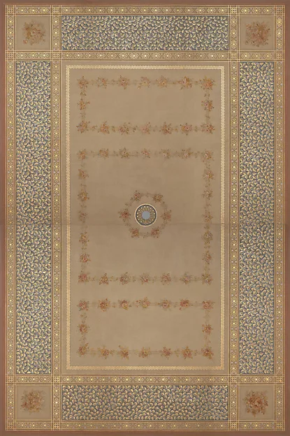 Virgilio Tojetti, Frieze and ceiling