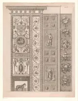 Giovanni Ottaviani, Bovenste deel van decoratieve pilaster