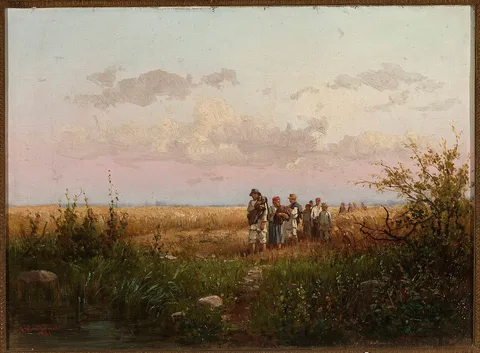 Franciszek Wastkowski, Harvesters returning from the fields