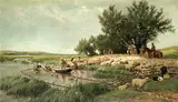 Clement Lambert, The Sheep Wash, Sussex