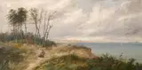 Edward Francis Drew Pritchard, View Towards Hengistbury Head, Dorset