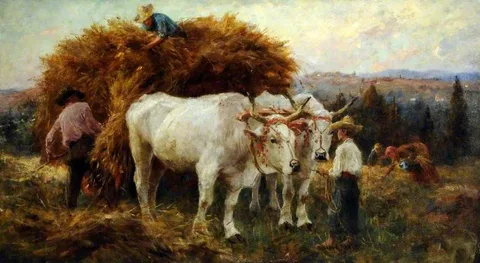 Arthur Lemon, Harvest in Tuscany