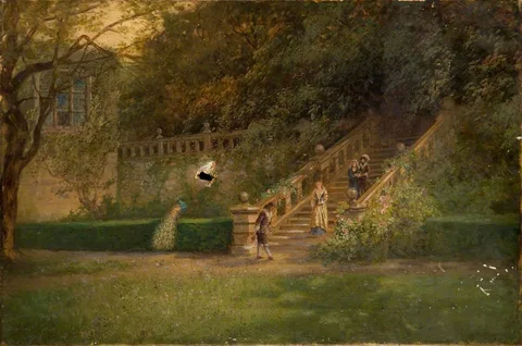 Samuel Lawson Booth, Haddon Hall, Derbyshire
