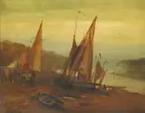 William James Callcott, Thames Barges