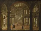 Christian Stöcklin, Interior of a cathedral