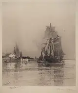 Prosper Louis Senat, In Low Tide