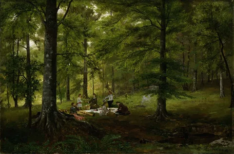 John Martin Tracy, Untitled--Picnic Scene