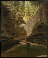 James Hope, Frowning Cliff, Watkins Glen, New York