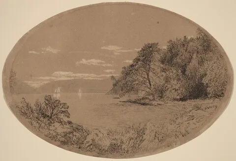 John Henry Hill, The Hudson at Nyack