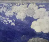 Boris Izrailevich Anisfeld, Clouds over the Black Sea--Crimea
