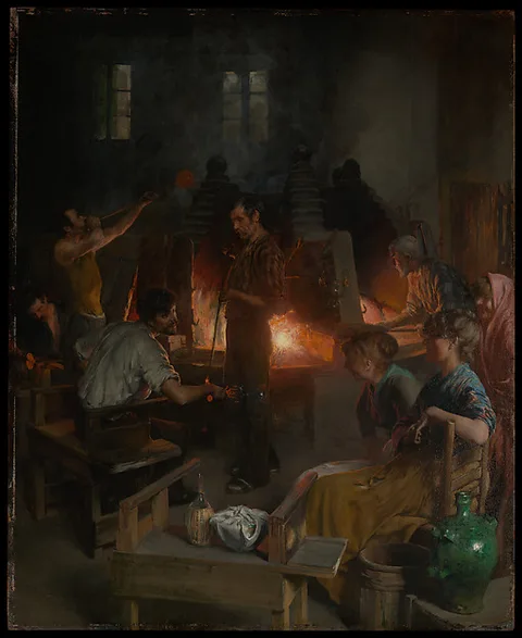 Charles Frederick Ulrich, Glass Blowers of Murano