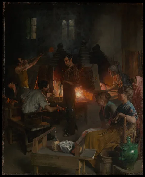 Charles Frederick Ulrich, Glass Blowers of Murano