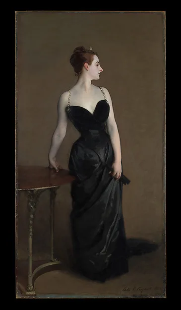Ra John Singer Sargent, Madame X (Virginie Amélie Avegno Gautreau)