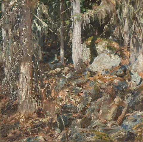 Ra John Singer Sargent, The Hermit (Il solitario)