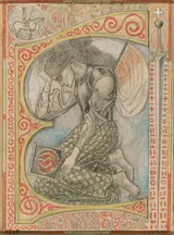 Lithografie Jan Toorop, Joan of Arc