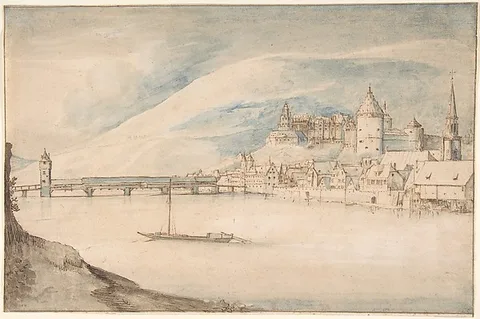 Jan Brueghel d.Ä., View of Heidelberg