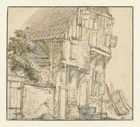 Isaack van Ostade, Boerenhuis