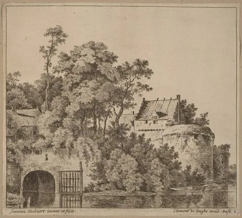 Jan Hackaert, Small Town (Town Gate at Gorkum?)