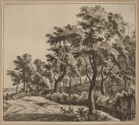 Jan Hackaert, Landscape with a Stream