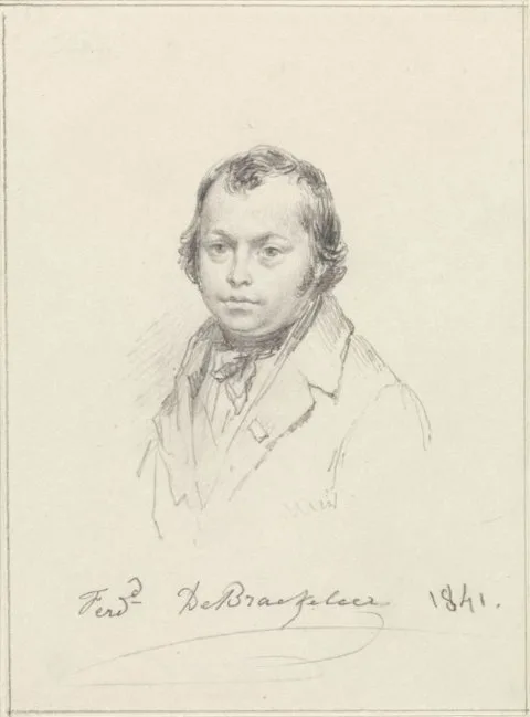 Ferdinand de Braekeleer, Zelfportret van Ferdinand de Braekeleer de Oude