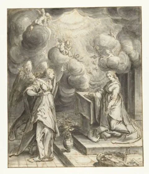 Karel van Mander, Annunciatie