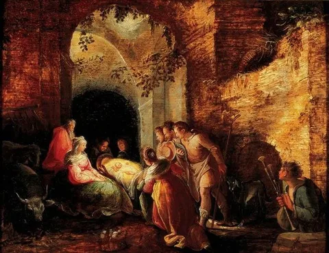 Karel van Mander, The Adoration of the Shepherds