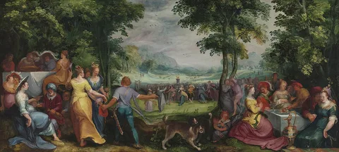 Karel van Mander, The Dance around the Golden Calf