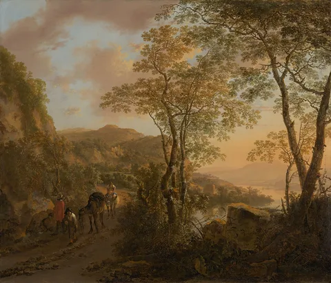 Jan Dirksz Both, Italian landscape