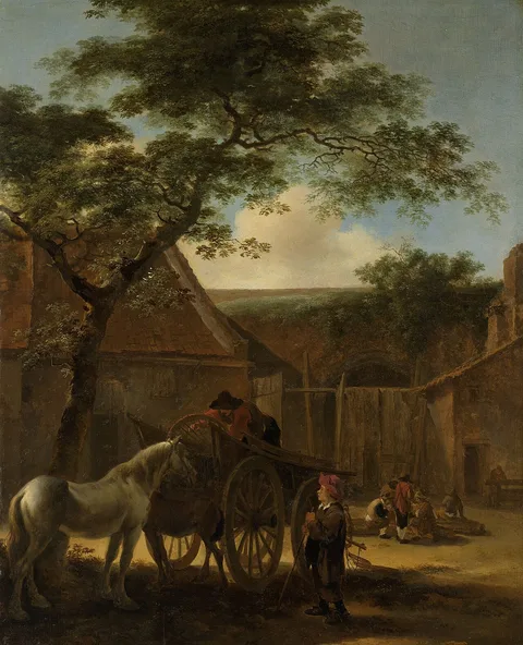 Jan Dirksz Both, Farmyard
