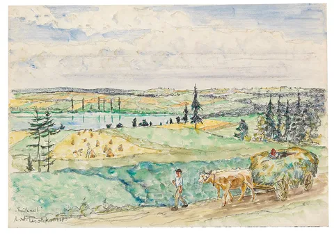 Anton Emanuel Peschka, The harvest