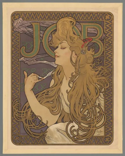 Alfons Maria Mucha, Job