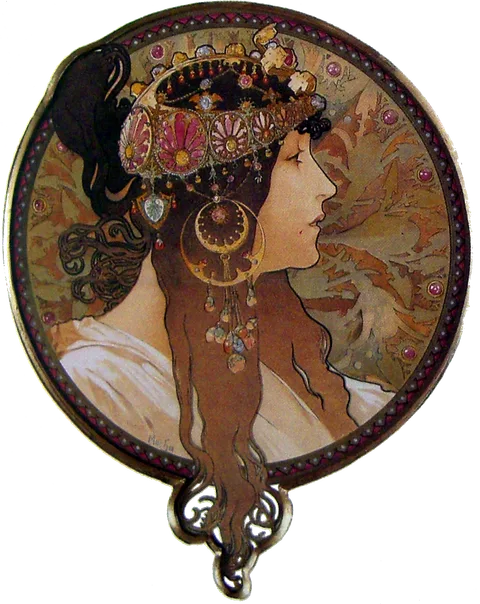 Alfons Maria Mucha, Byzantine Heads