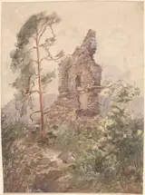 Vítězslav Karel Mašek, Landscape with Ruin