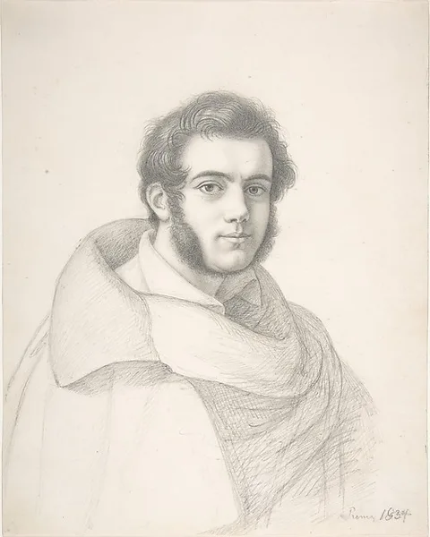 Adolf Senff, Portrait of a Young Man