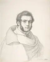 Adolf Senff, Portrait of a Young Man