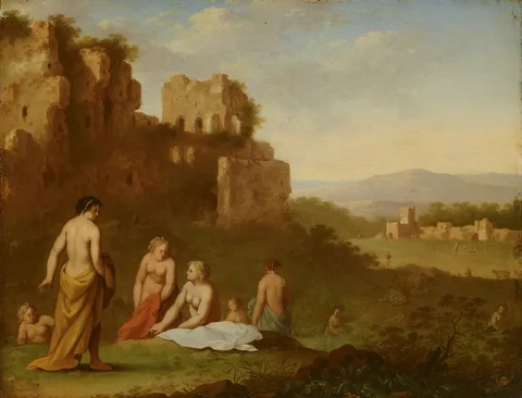 Jan van Haensbergen, Nymphs Bathing