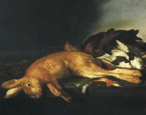 Cornelis van Lelienbergh, Dead Hare and Birds