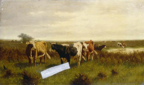 William Frederick Hulk, Cattle Grazing